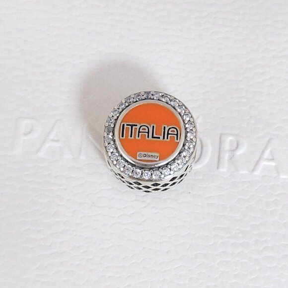 Pandora Disney Parks 2025 Epcot World Showcase Italy Italia Charm S925 Silver - Picture 6 of 8